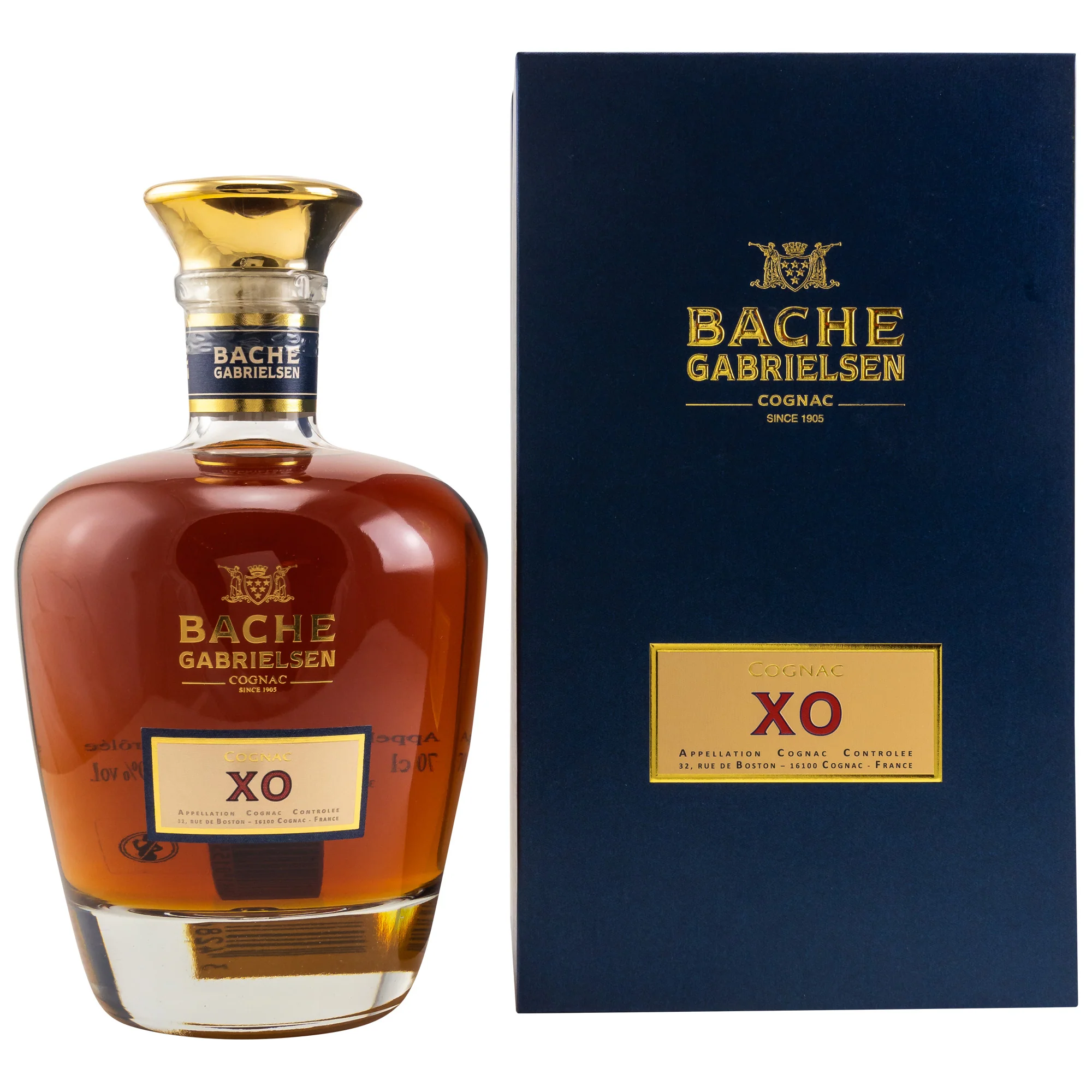 Bache-Gabrielsen XO Cognac 0,7l, alc. 40 Vol.-%