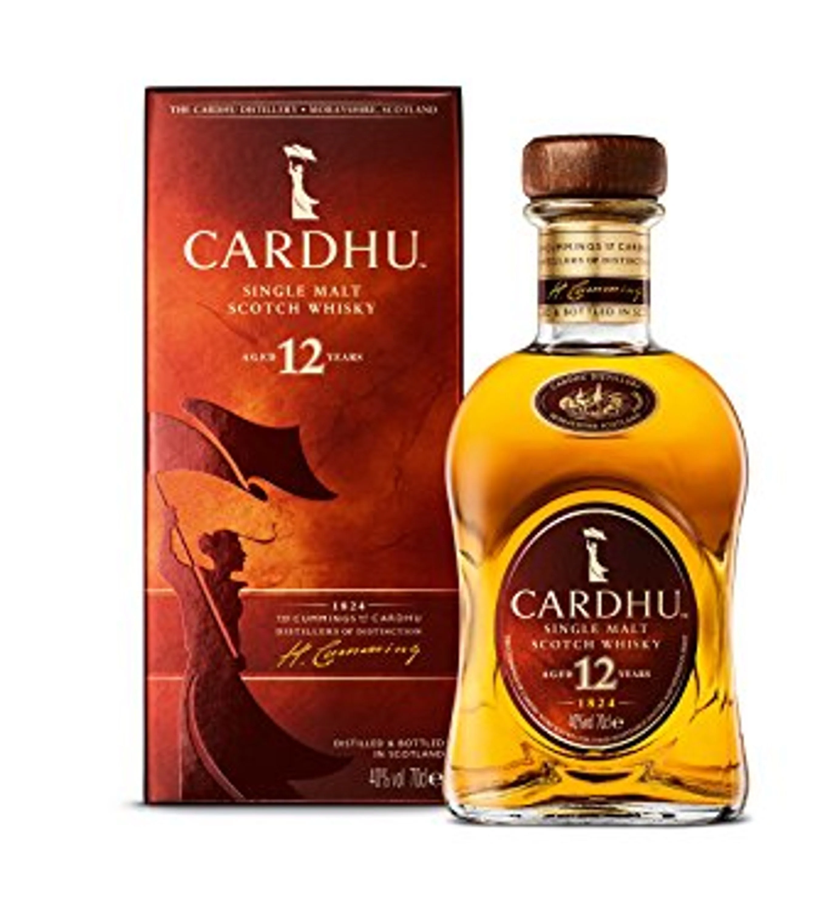 Cardhu 12 Jahre 0,7l, alc. 40 Vol.-%