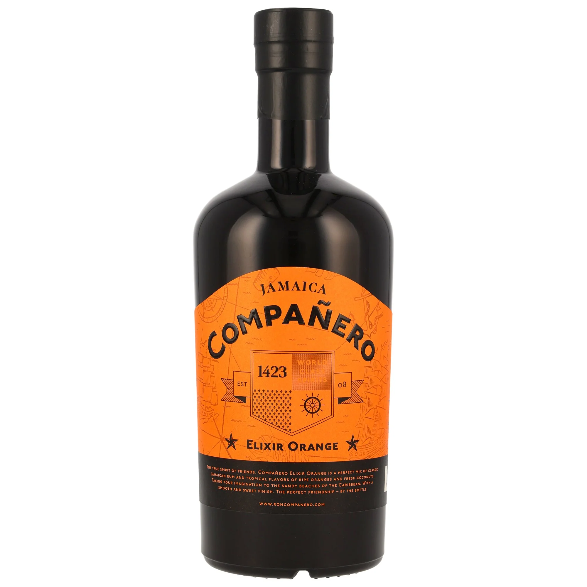 Companero Elixir Orange 0,7l, alc. 40 Vol.-%, Rum-Likör Jamaika