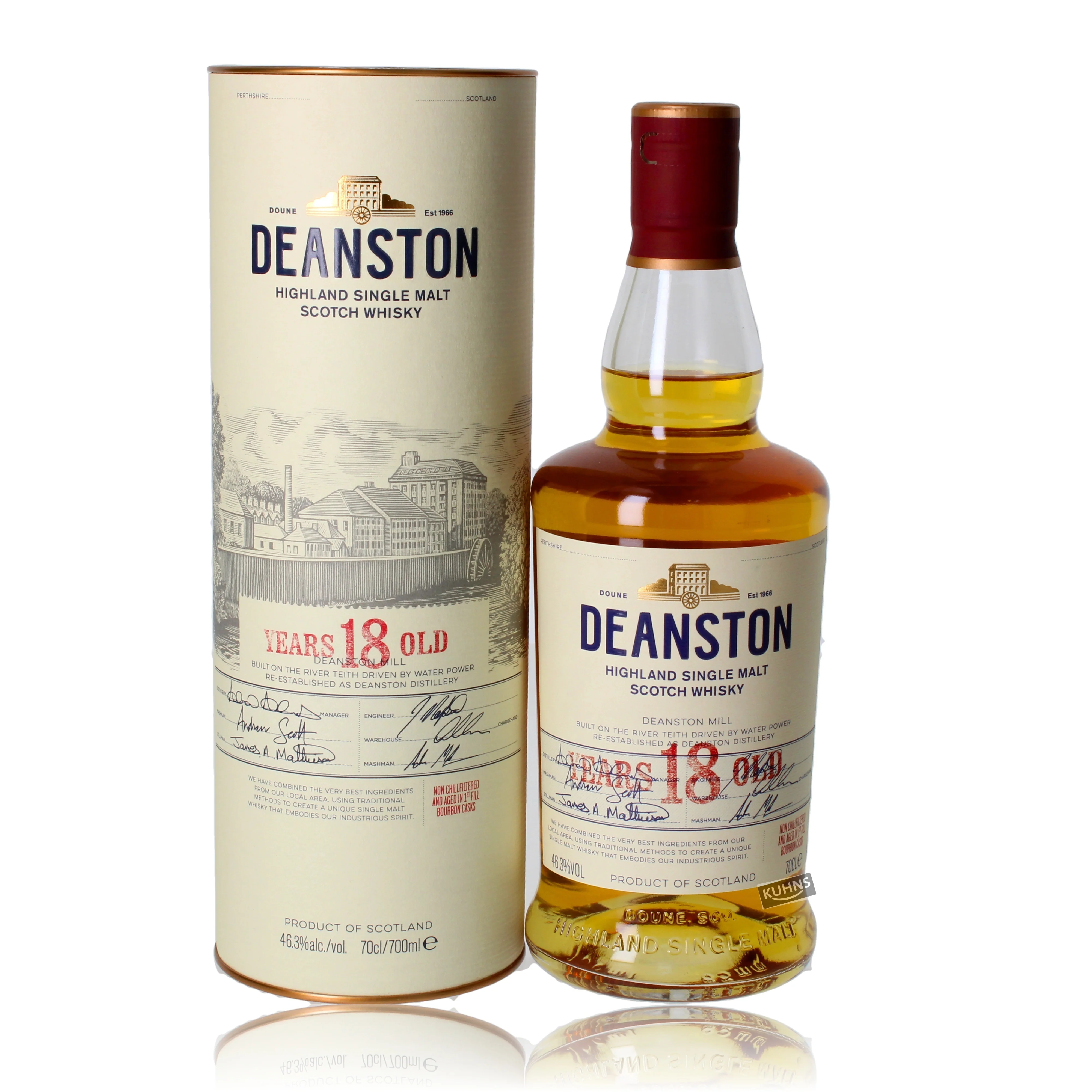 Deanston 18 Jahre 0,7l alc. 46,3 Vol.-%