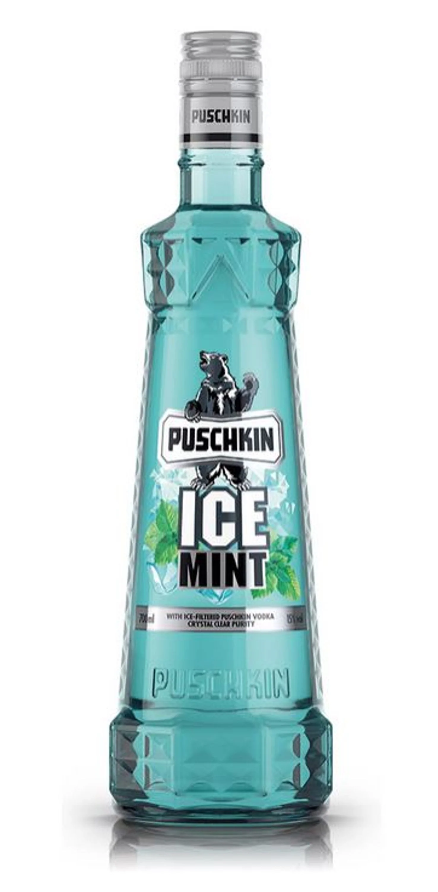 Puschkin Ice Mint Wodka 0,7l, alc. 15 Vol.-%