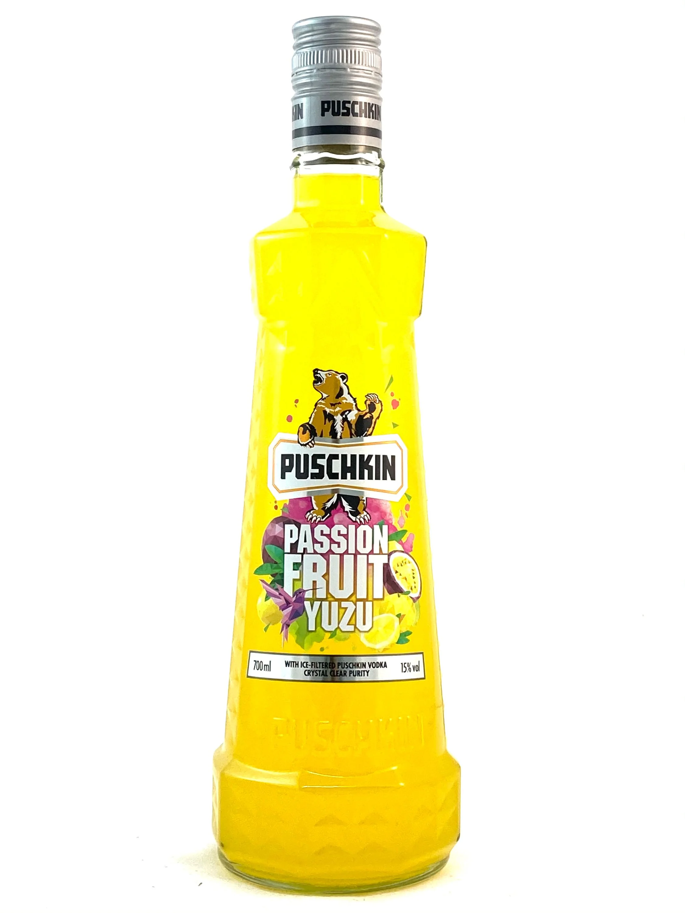 Puschkin Passion Fruit Yuzu Wodka 0,7l, alc. 15 Vol.-%