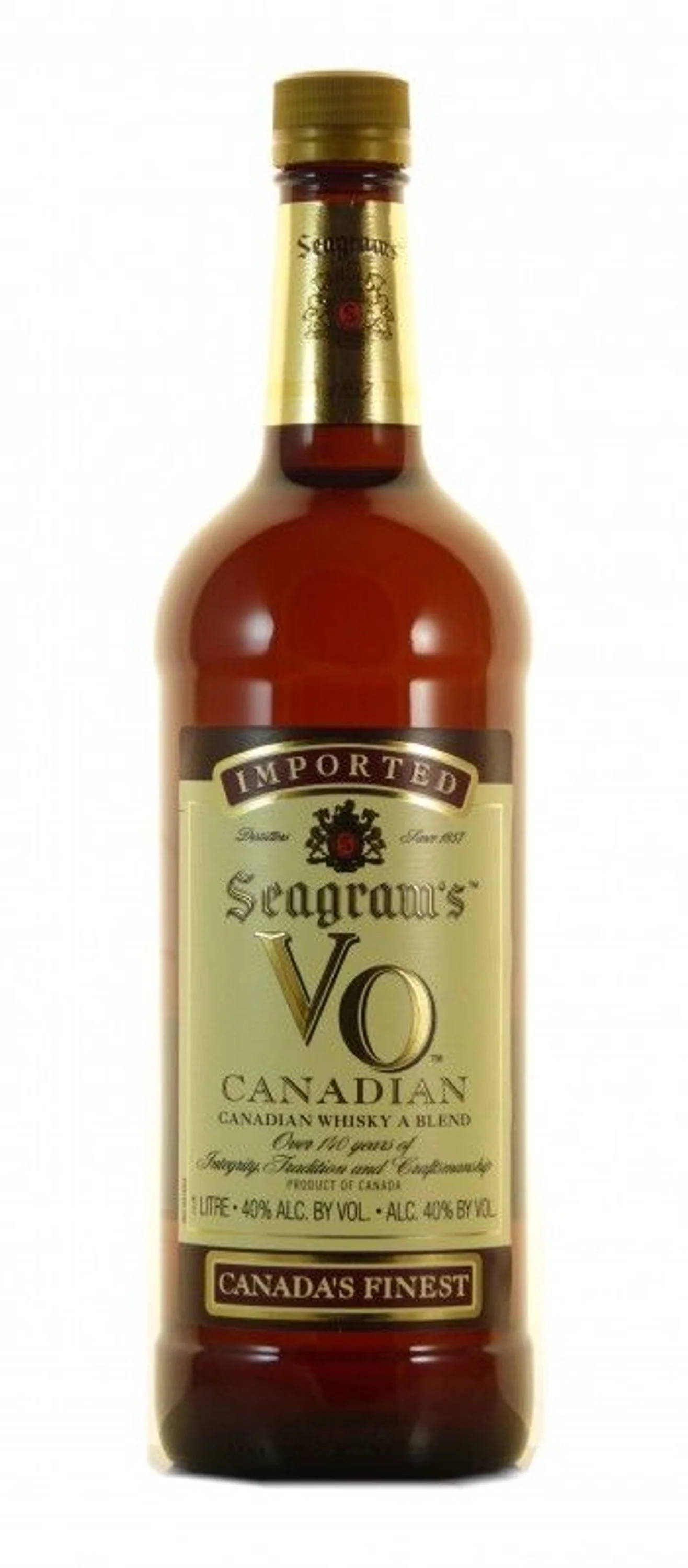 Seagram's V.O. Blended Canadian Whisky 1,0l, alc. 40 Vol.-%