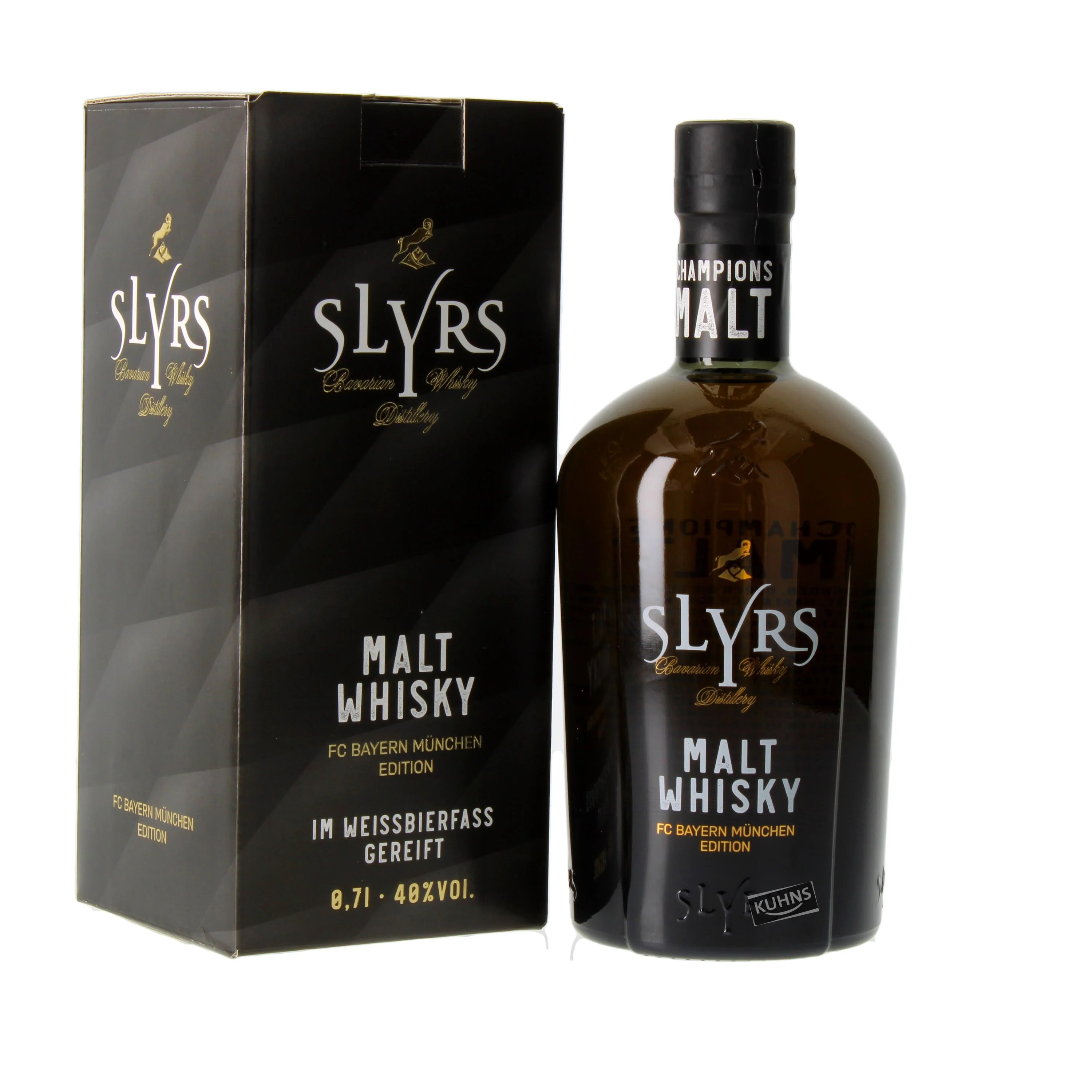 Slyrs Champions Malt FC Bayern München 0,7l, alc. 40 Vol.-%