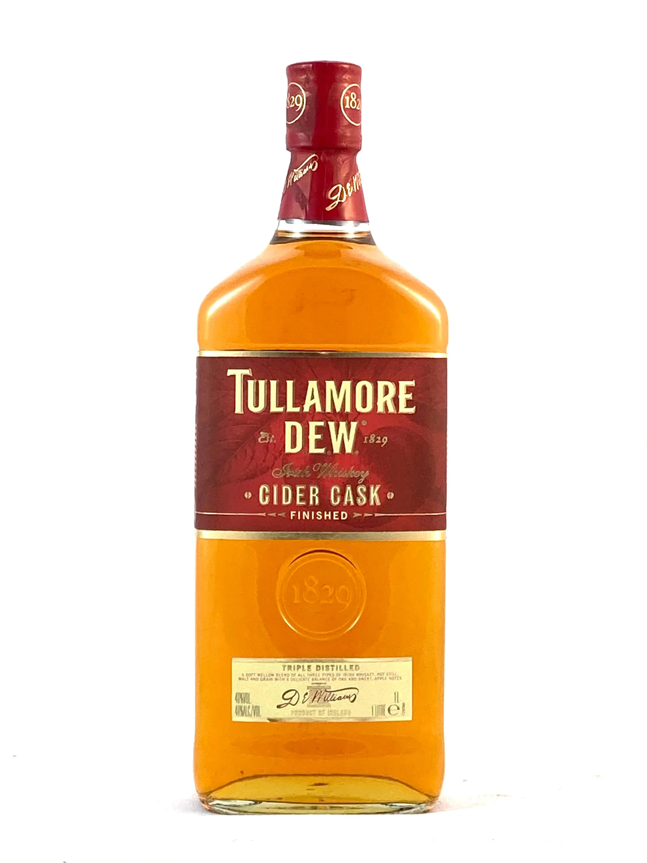 Tullamore Dew Cider Cask Finish 1,0l, alc. 40 Vol.-%